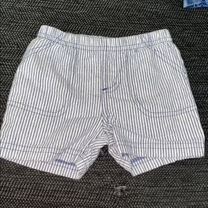 Baby/toddler pinstriped shorts